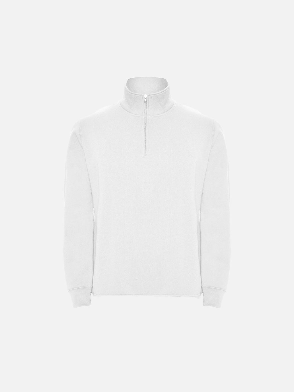 FELPA CON ZIP 3/4 BASIC - 7 COLORI