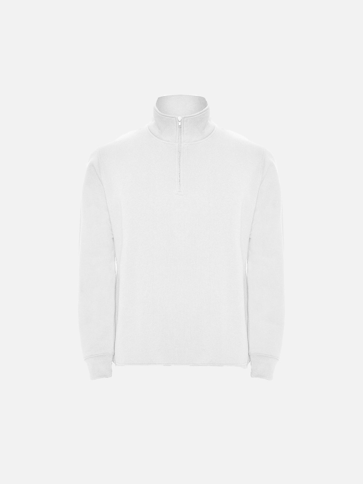 FELPA CON ZIP 3/4 BASIC - 7 COLORI