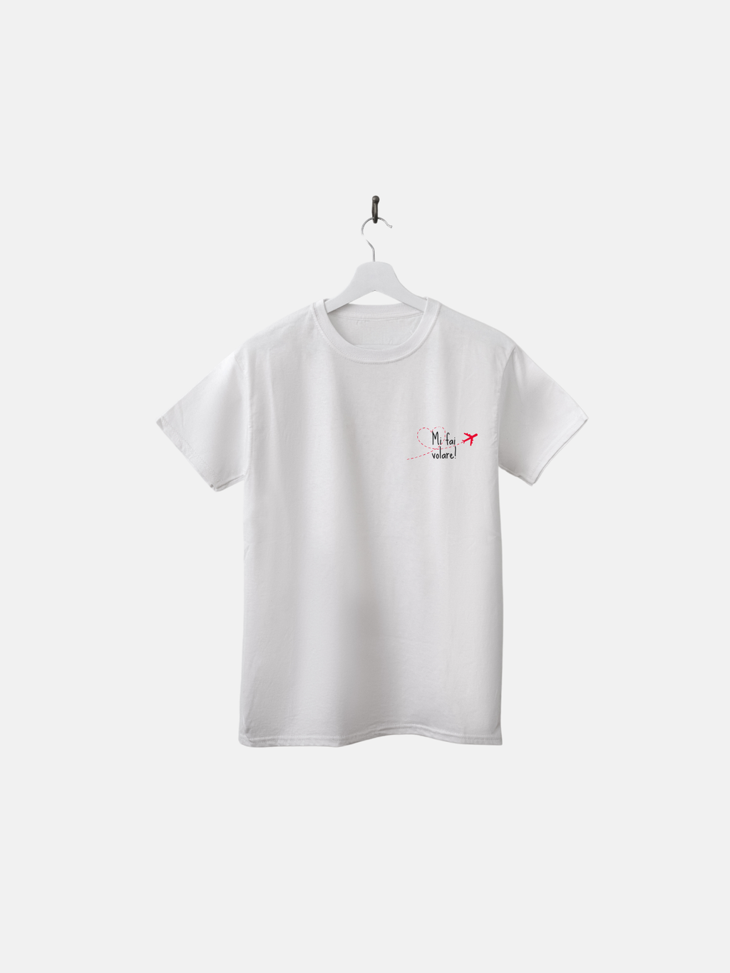T-SHIRT MI FAI VOLARE - BIANCA