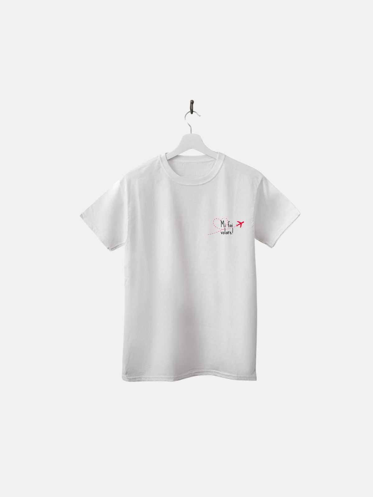T-SHIRT MI FAI VOLARE - BIANCA