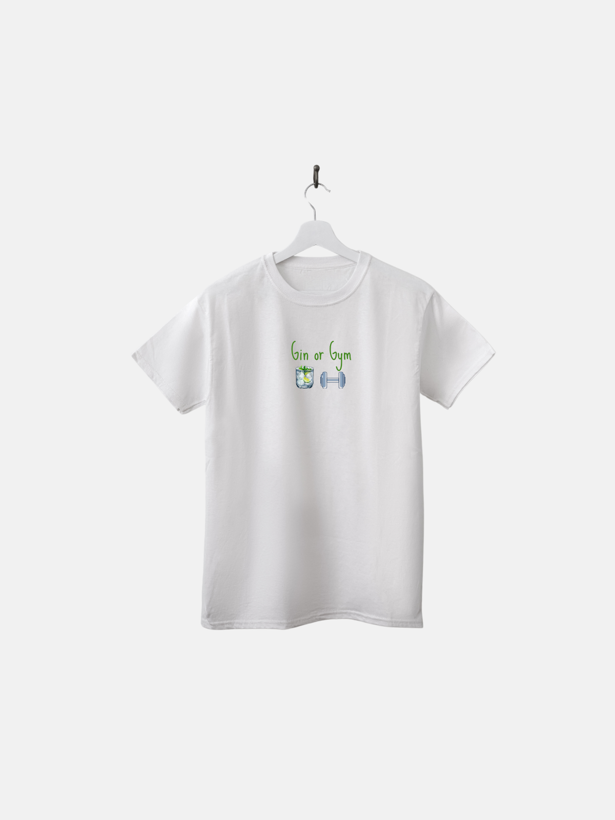 T-SHIRT GIN OR GYM - BIANCA