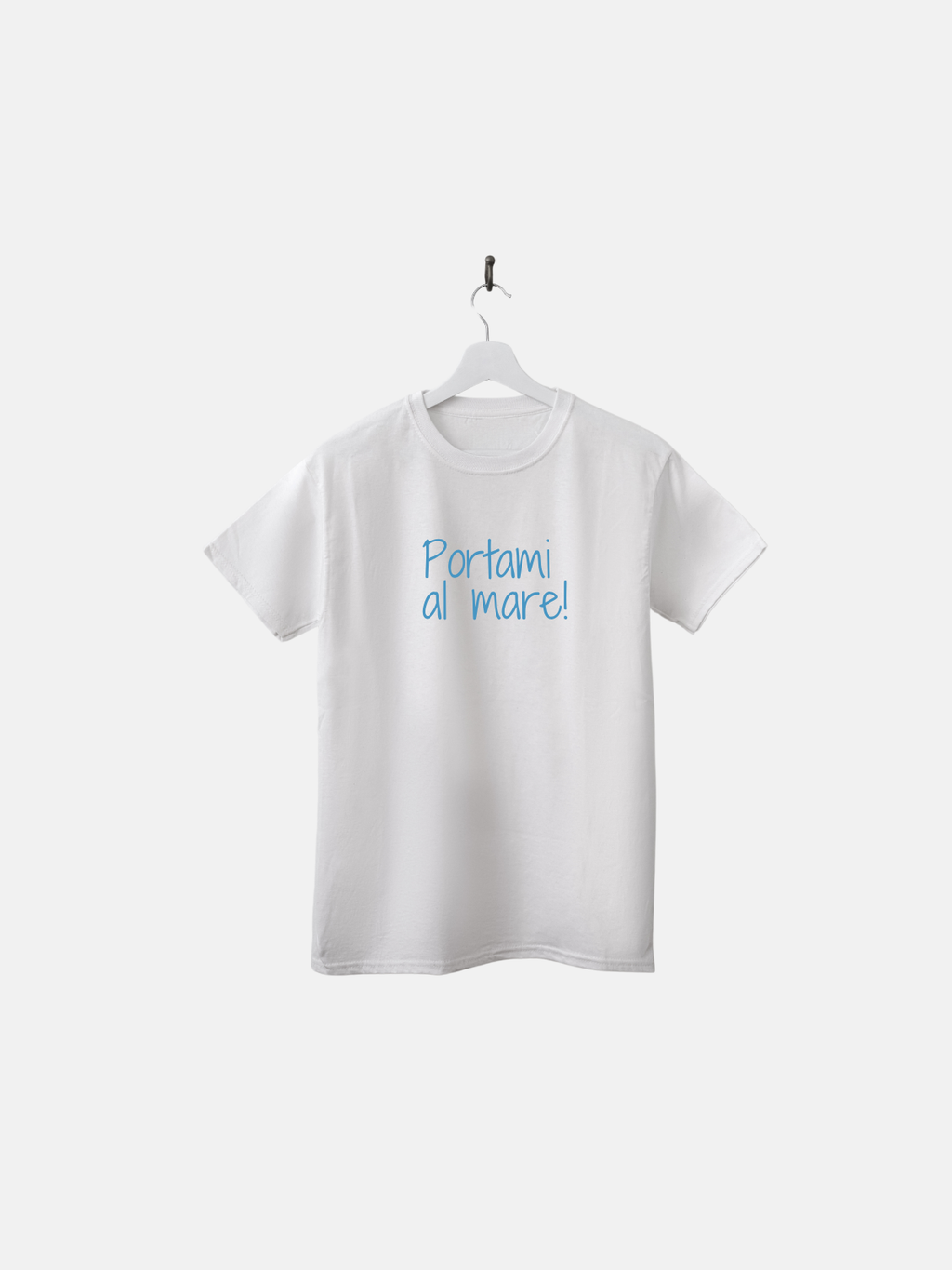 T-SHIRT PORTAMI AL MARE - BIANCA