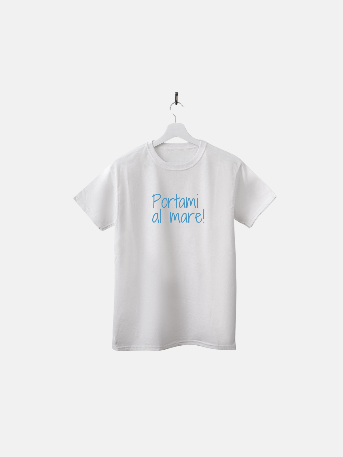 T-SHIRT PORTAMI AL MARE - BIANCA