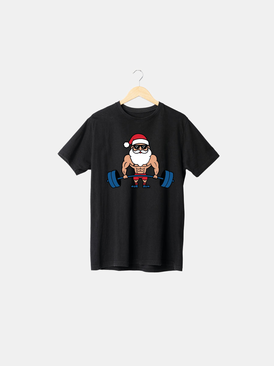 T-SHIRT BABBO NATALE FIT - DUE COLORI