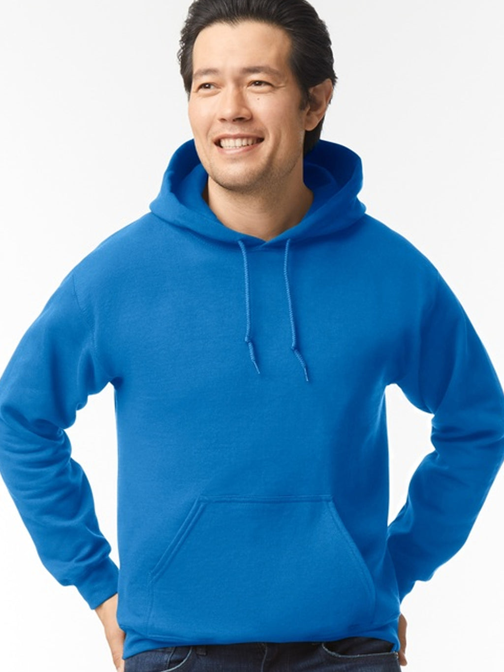 FELPA CON CAPPUCCIO BASIC - 16 COLORI