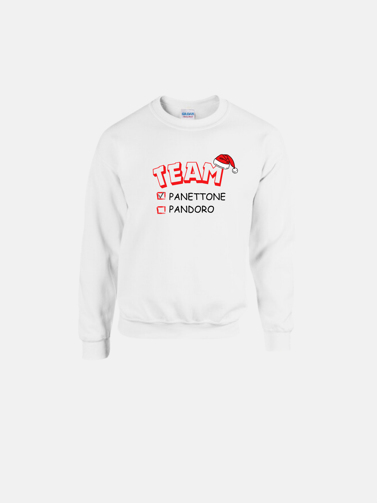 FELPA - TEAM PANETTONE- BIANCA