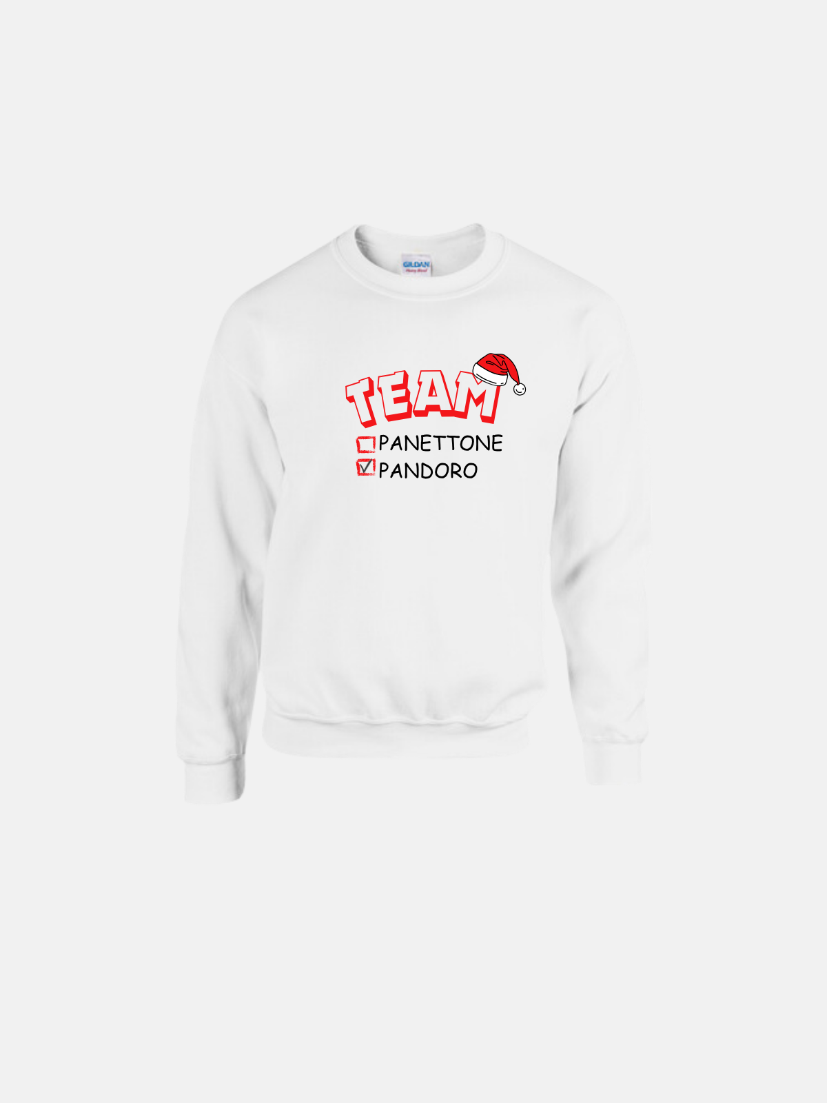 FELPA - TEAM PANDORO- BIANCA