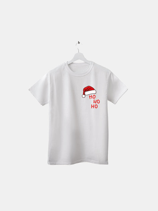 T-SHIRT HOHOHO - BIANCA (LATO CUORE)