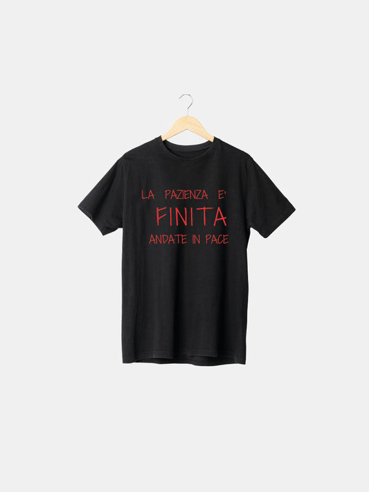 T-SHIRT PAZIENZA - 3 COLORI