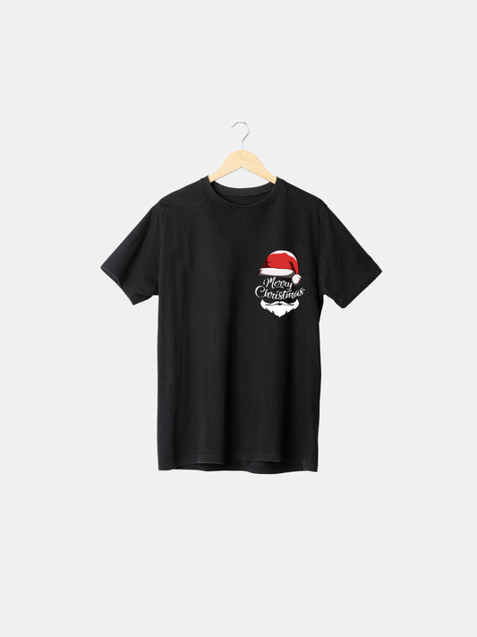 T-SHIRT MERRY CHRISTMAS - NERA (LATO CUORE)