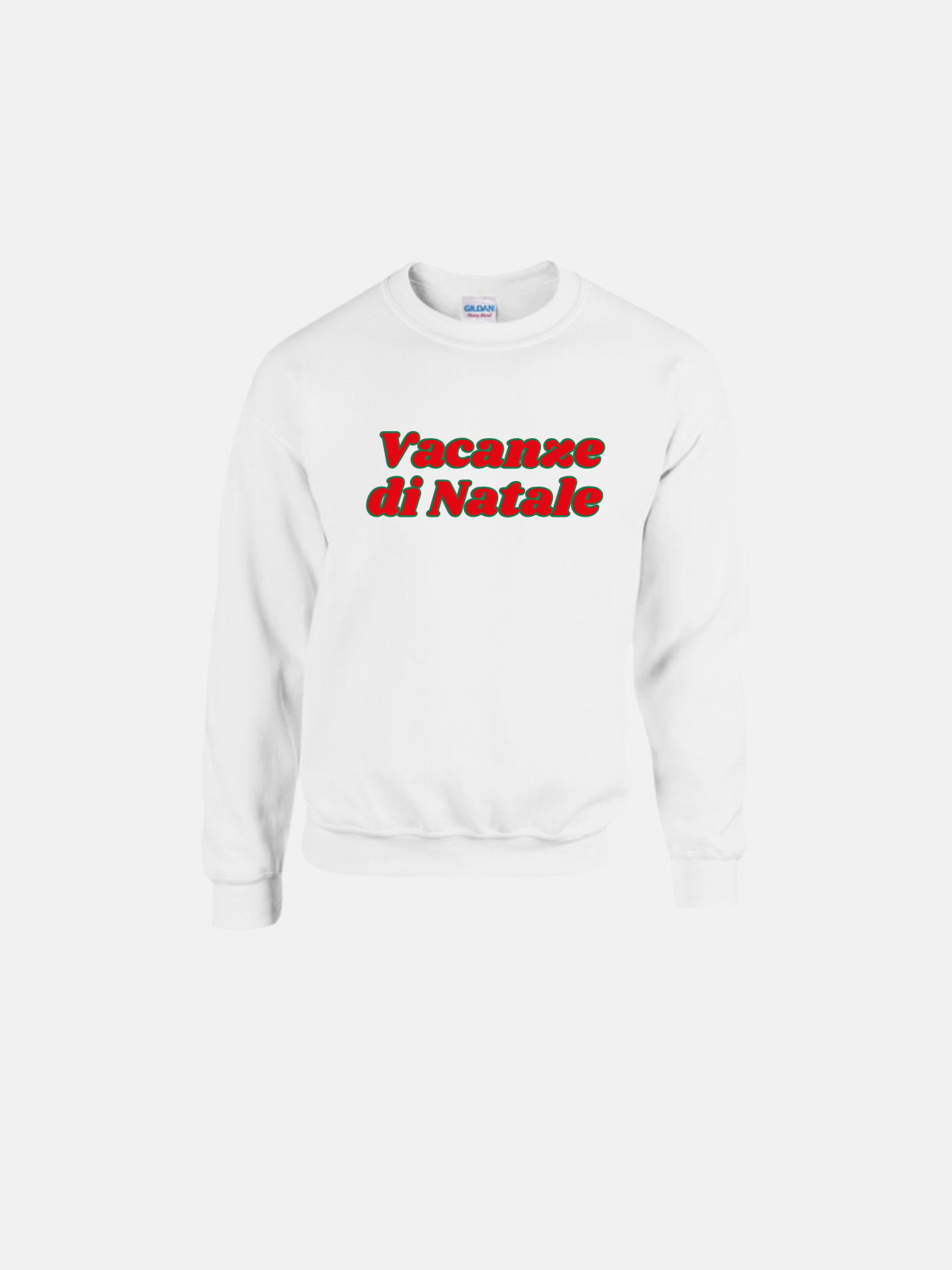 FELPA - VACANZE DI NATALE - BIANCA