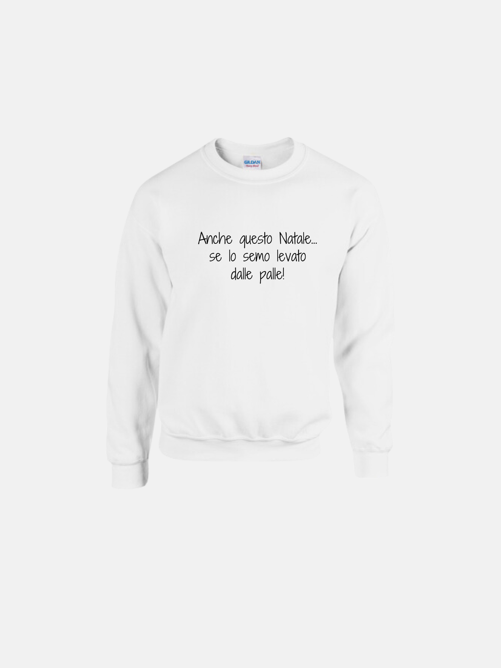 FELPA -E ANCHE QUESTO NATALE..... - BIANCA