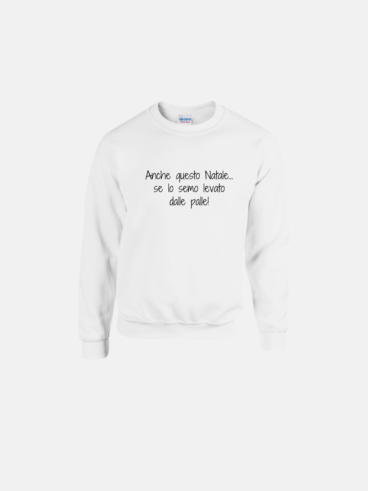 FELPA -E ANCHE QUESTO NATALE..... - BIANCA