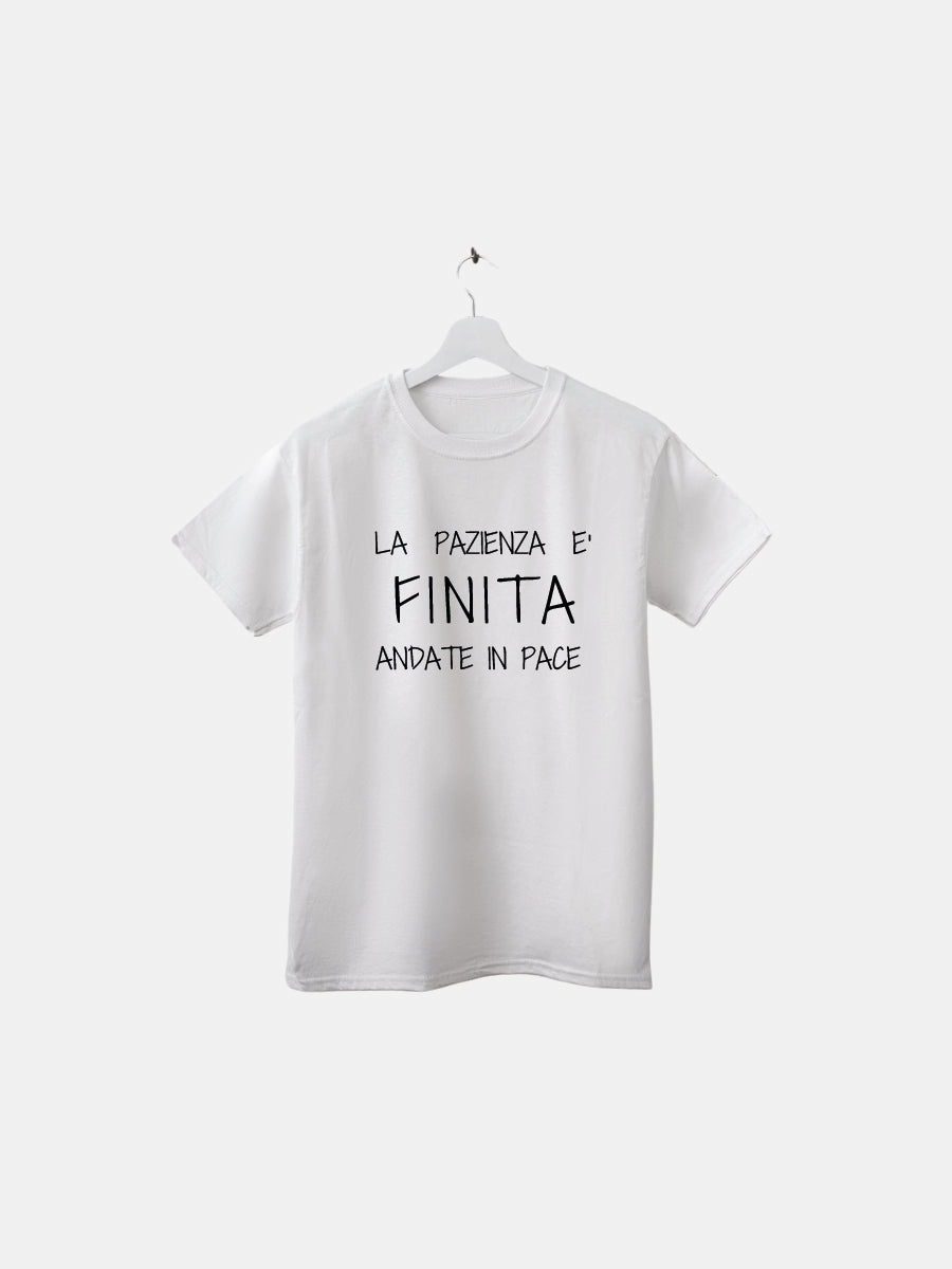 T-SHIRT PAZIENZA - 3 COLORI
