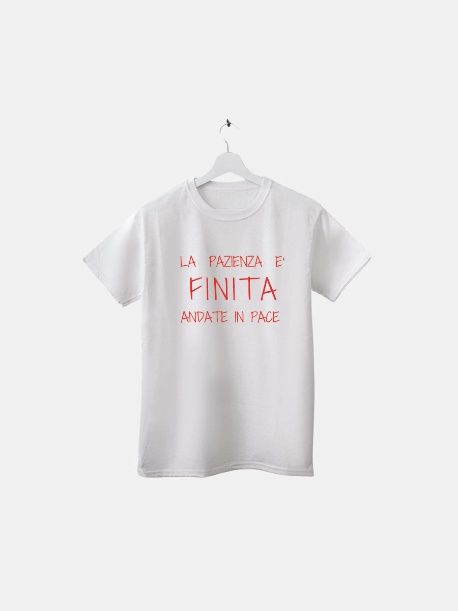 T-SHIRT PAZIENZA - 3 COLORI