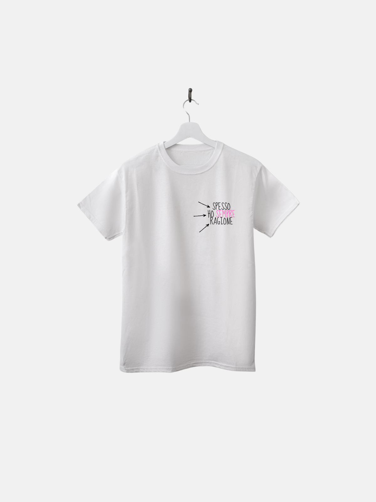 T-SHIRT RAGIONE - 2 COLORI