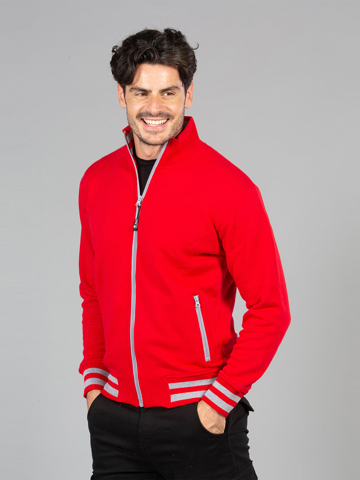 FELPA GIROCOLLO ZIP PREMIUM - 7 COLORI