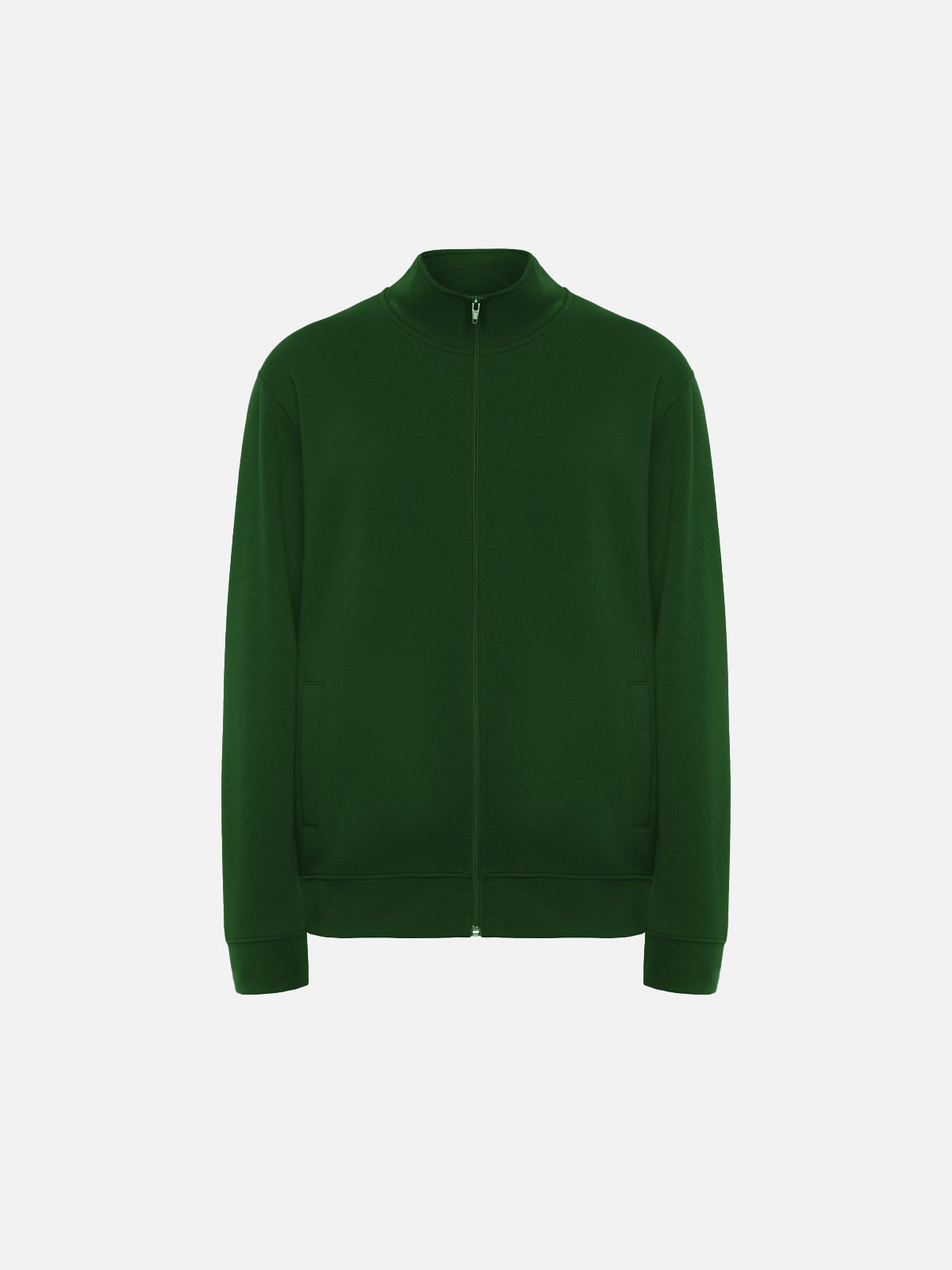 FELPA GIROCOLLO ZIP BASIC - 8 COLORI