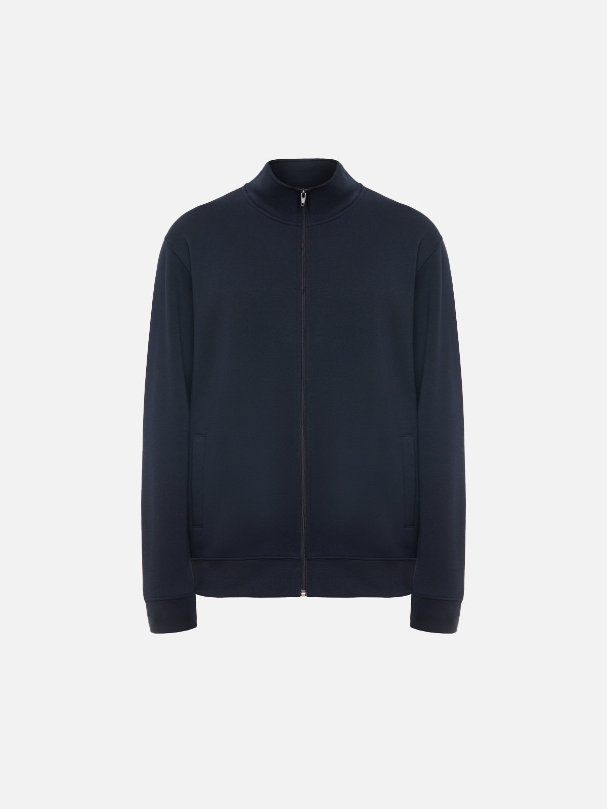 FELPA GIROCOLLO ZIP BASIC - 8 COLORI