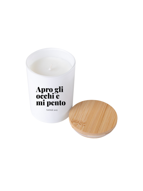 CANDELA - APRO GLI OCCHI E MI PENTO