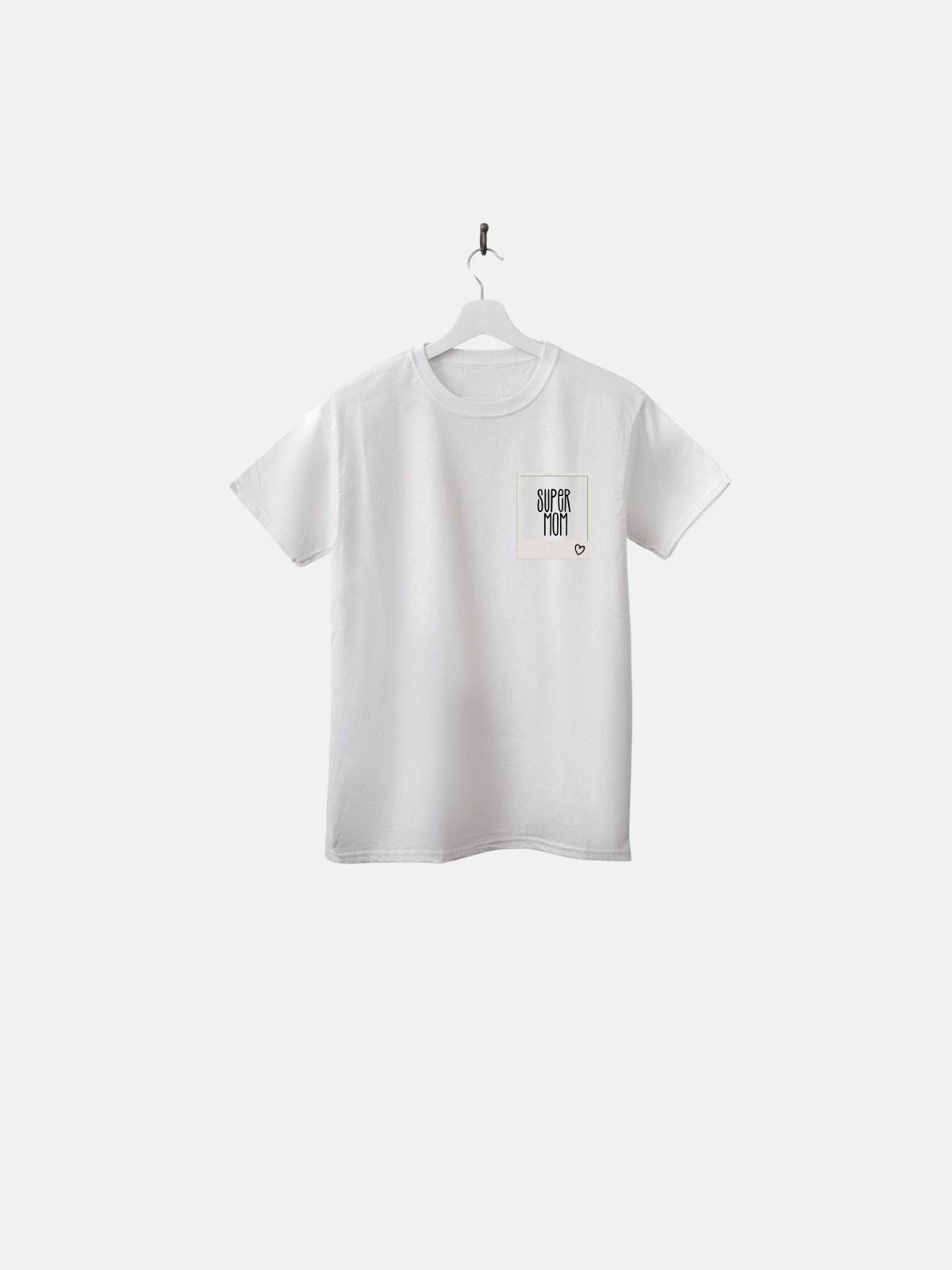 T-SHIRT - FESTA DELLA MAMMA - SUPER MOM - POLAROID